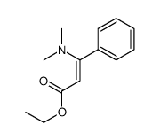 ethyl 3-(dimethylamino)-3-phenylprop-2-enoate结构式