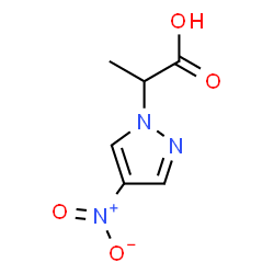 2-(4-Nitro-1H-pyrazol-1-yl)propanoic acid Structure