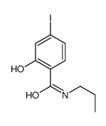 2-hydroxy-4-iodo-N-propylbenzamide结构式