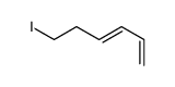 6-iodohexa-1,3-diene结构式