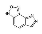 1H-Pyrazolo[3,4-e]-2,1,3-benzoxadiazole (9CI)结构式