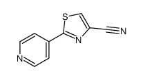 2-pyridin-4-yl-1,3-thiazole-4-carbonitrile结构式