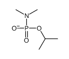 dimethylamino(propan-2-yloxy)phosphinate结构式