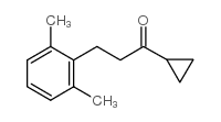 CYCLOPROPYL 2-(2,6-DIMETHYLPHENYL)ETHYL KETONE structure