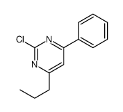 2-chloro-4-phenyl-6-propylpyrimidine结构式