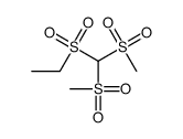 1-[bis(methylsulfonyl)methylsulfonyl]ethane结构式