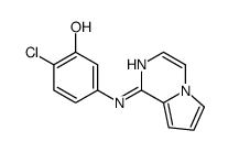 2-chloro-5-(pyrrolo[1,2-a]pyrazin-1-ylamino)phenol Structure