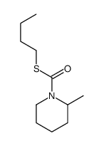 S-butyl 2-methylpiperidine-1-carbothioate结构式