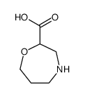 1,4-Oxazepine-2-carboxylic acid, hexahydro Structure