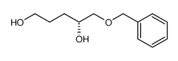 (R)-(-)-1-benzyloxy-2,5-pentanediol结构式