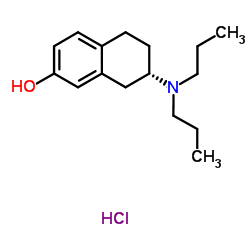 (S)-(-)-7-Hydroxy-DPAT hydrochloride结构式