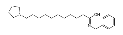 N-benzylpyrrolidine-1-undecanamide Structure