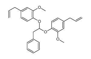 2,2'-(phenethylidenedioxy)bis(5-allylanisole)结构式