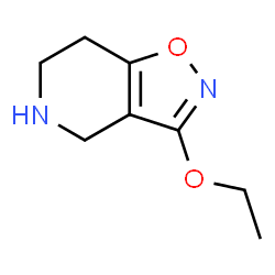 Isoxazolo[4,5-c]pyridine, 3-ethoxy-4,5,6,7-tetrahydro- (9CI)结构式