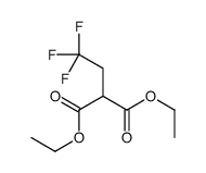 diethyl 2-(2,2,2-trifluoroethyl)propanedioate结构式