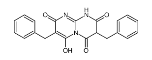 3,7-dibenzyl-1H-pyrimido[1,2-a]pyrimidine-2,4,6,8-tetraone结构式