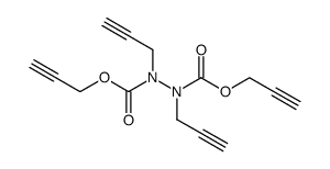 di(prop-2-yn-1-yl) 1,2-di(prop-2-yn-1-yl)hydrazine-1,2-dicarboxylate Structure