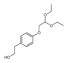 2-(4-(2,2-diethoxyethoxy)phenyl)ethanol Structure