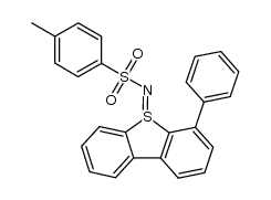 4-methyl-N-(4-phenyl-5l4-dibenzo[b,d]thiophen-5-ylidene)benzenesulfonamide Structure