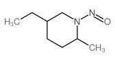Piperidine,5-ethyl-2-methyl-1-nitroso- structure