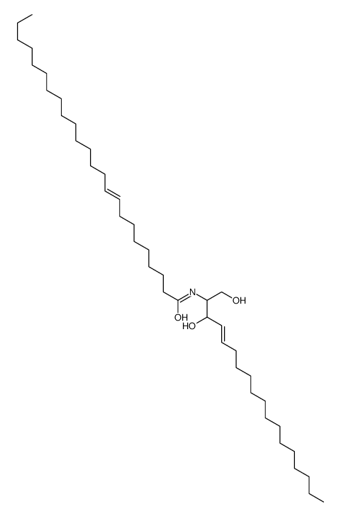 N-(1,3-dihydroxyoctadec-4-en-2-yl)tetracos-9-enamide Structure