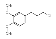 3-(3,4-Dimethoxyphenyl)-1-chloropropane结构式