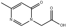 2-(4-甲基-6-氧代嘧啶-1(6H)-基)乙酸结构式