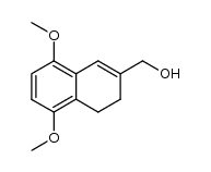2-hydroxymethyl-5,8-dimethoxy-3,4-dihydronaphthalene结构式