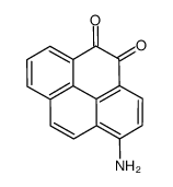 1-aminopyrene-4,5-dione结构式