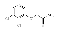 2-(2,3-DICHLOROPHENOXY)THIOACETAMIDE structure