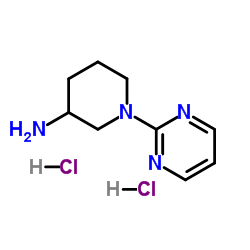 1-(2-Pyrimidinyl)-3-piperidinamine dihydrochloride结构式