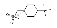 4-(tert-butyl)-1-((methylselenonyl)methyl)cyclohexanol Structure
