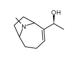 (1R,10S)-2-(1-hydroxyethyl)-9-methyl-9-azabicyclo[4.2.1]-2-nonene结构式