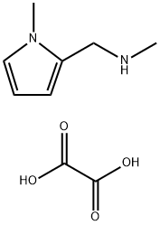 Methyl-(1-methyl-1H-pyrrol-2-ylmethyl)-amine oxalate结构式