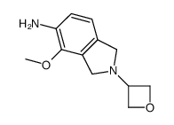 4-methoxy-2-(oxetan-3-yl)-1,3-dihydroisoindol-5-amine Structure