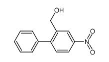 2-Hydroxymethyl-4-nitrobiphenyl结构式