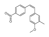 1-methoxy-2-methyl-4-[2-(4-nitrophenyl)ethenyl]benzene Structure