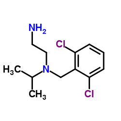 N-(2,6-Dichlorobenzyl)-N-isopropyl-1,2-ethanediamine Structure
