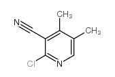 2-Chloro-3-cyano-4,5-dimethylpyridine Structure
