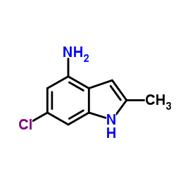 6-Chloro-2-methyl-1H-indol-4-amine图片