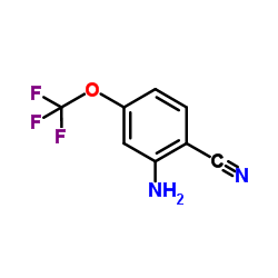 2-Amino-4-(trifluoromethoxy)benzonitrile picture