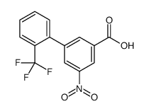 3-nitro-5-[2-(trifluoromethyl)phenyl]benzoic acid Structure