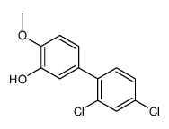 5-(2,4-dichlorophenyl)-2-methoxyphenol Structure