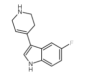 5-FLUORO-3-(1,2,3,6-TETRAHYDRO-PYRIDIN-4-YL)-1H-INDOLE Structure