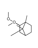 Bicyclo2.2.1heptane, 2,2-dimethoxy-1,7,7-trimethyl-, (1S,4S)- Structure