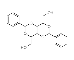 D-Glucitol,2,4:3,5-bis-O-(phenylmethylene)- (9CI)结构式