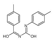 4-methyl-N-[(4-methylphenyl)carbamoyl]benzamide Structure