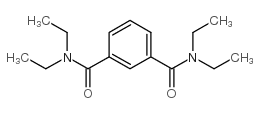 1-N,1-N,3-N,3-N-tetraethylbenzene-1,3-dicarboxamide结构式