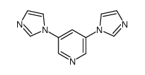 3,5-Bis(1-imidazoly)pyridine Structure