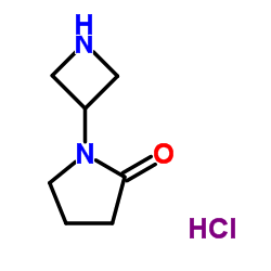 1-(Azetidin-3-yl)pyrrolidin-2-one hydrochloride图片